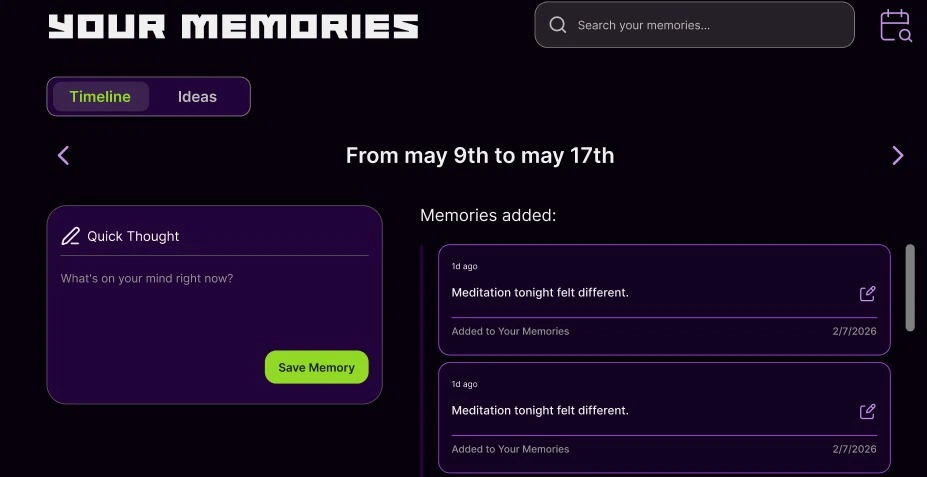 Your Story – RPG journey path visualization